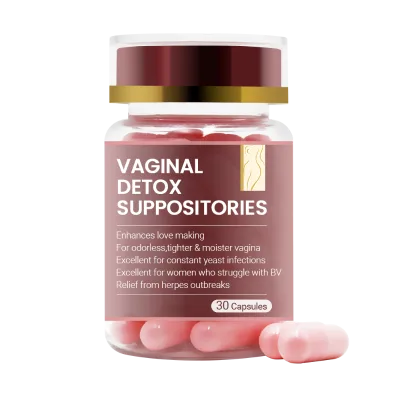 Private Label Vaginal Suppositories Yoni Tightening & Detox Boric Acid Capsules Yoni Pop