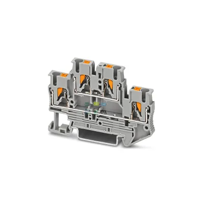 Original New Din Rail Connector 3210567 DIN Rail Terminal Blocks PTTB 2,5 Terminal Block 22A Connector 4 Pos Terminal Block