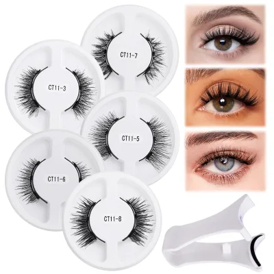 New Popular Natural Style Quantum Magnetic Lashes Reusable Natural Look Magnetic Lashes with Applicator