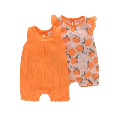 One-Piece Baby Camisole Boxer Casual Summer Knitted Fabric Solid ODM for Foreign Trade Cross-Border Sales