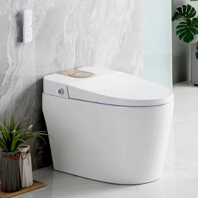 Wholesale Bathroom Toilets One Piece Automatic Flushing Washroom Induction Seat Cover Smart Toilet Toilettes Chauffant Suspendu