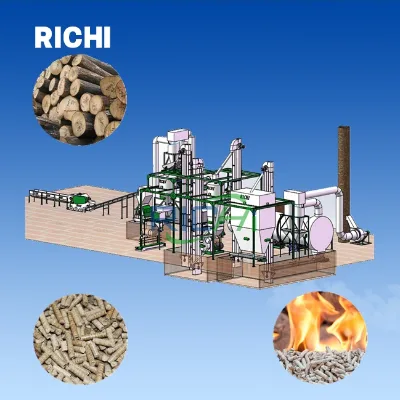 Lowest Price Mobile Wood Pellet Plant/Mobile Wood Pellet Line