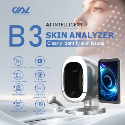 3D Facial Skin Scanner Facial Skin Diagnostic System Skin Analyzer Hair Scalp Detection Machine