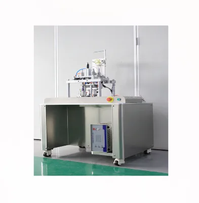 Semi-automatic mask ear loop welding machine