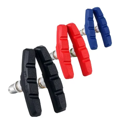 Mountain/road Bike V Brake Pads, Rubber Brake Leather Silent Wear Brake Pads