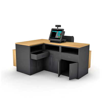 Top Quality Modern Shop Cash Register Cashier for Grocery Store