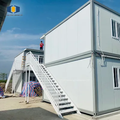 CGCH Professional Manufacture Sandwich Panel Modular Container Kitchen Prefab Mobilhome Living House Sales