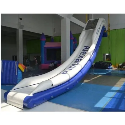 Quality Assurance Inflatable Yacht Slide Custom Size Inflatable Aqua Slide
