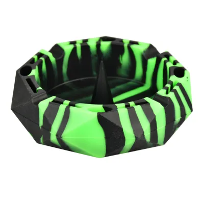Hot Selling Multifunctional Silicone Ashtray High Temperature Resistant Unbreakable Modern Style Manual Type Free Label Service