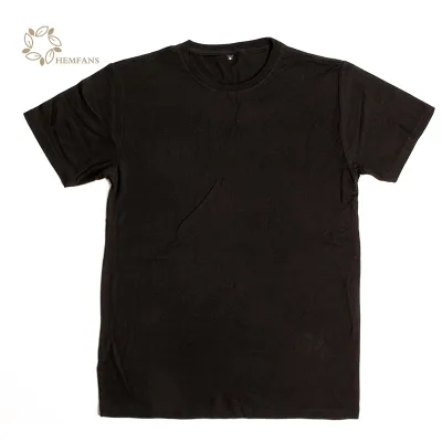 Customized Wholesale Men t Shirt Organic Cotton Bamboo Fabric O Neck Men t Shirt