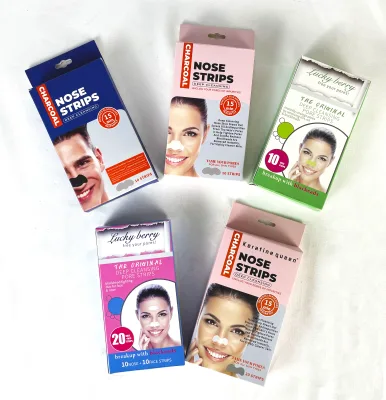 Nose Mask Deep Cleansing Pores Nose Patch Blackhead Removal Nose Strips Source Factory Supports Customization