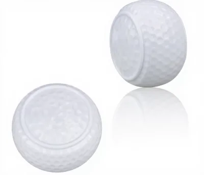 Hot Sale Borderless Putterball Flat Golf Ball New Indoor Outdoor Training Ball DuPont Sarin Durable Rubber One Piece Golf