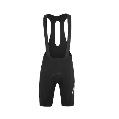 High End Black Color Custom Logo Men Pro Bicycle Clothes Shockproof/ Breathable UV Protection Cycling Bib Short