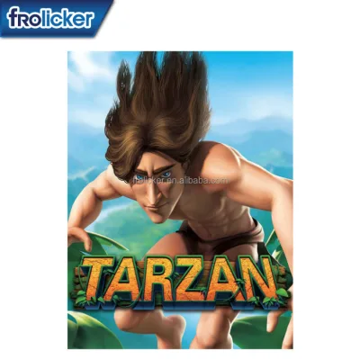 TARZAN Jungle Adventure Theme Single Screen Coin Operated Arcade Game Board PCB English Version US Plug Taiwan for Amusement