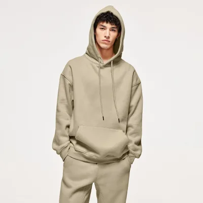 Ultimate Comfort Style 2024 Fall Winter Custom Oversized Hoodie and Sweatpants Set  Heavyweight Warmth for the Cold Seasons