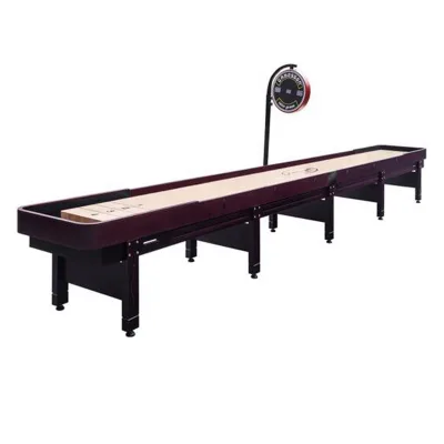 18 ft Solid Wood Shuffleboard Table