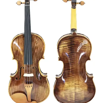 Solid Wood Handmade Advanced Model Performance Grade Instrument Spruce Top Maple Back/Side Ebony
