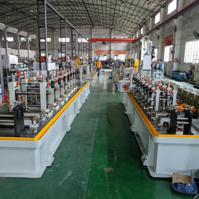 Stainless Steel Tube Mill Laser Welding 3-Cathode Tig Tube Mill Multifunctional Petrochemical Pipe Line Hangao Brand 1-15m/min