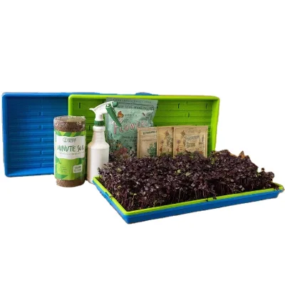 Premium Farms Country Style Microgreens Starter Kit Plant Fiber Floor Usage