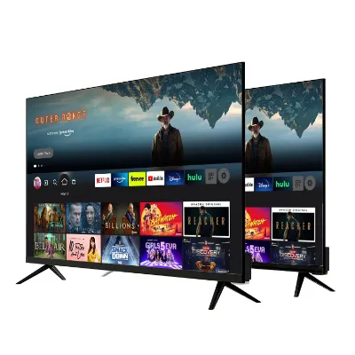 Factory A+ Grade Gaming Monitor Voice Wifi LED Commercial Tv Frameless 32-120 Inch 4K TCL Smart Led Tv
