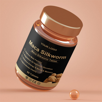 OEM/ODM Maca Root Capsule Timing Tablet Long Time Extra Lmprovebody Vitality Fatigue Relief Silkworm Maca Pills