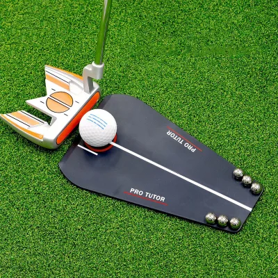 High Performance Golf Practice Training Alignment Golf Putting Tutor Portable Golf Putter Action Corrector