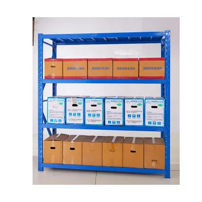 Factory Direct Household Industrial Light Duty Metal Storage Shelving Boltless Assembly Rack Unit