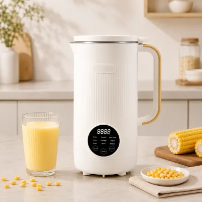 Family Size 1.2L Soy Milk Maker Nut Milk Maker Cooking Blender Food Grade 304 Inner Pot Multi Modes Make Yogurt Corn Juice Stew
