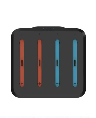 Dual Controller Charger and Overvoltage Protection Magnetic Charging Stand for Console and Joy-Con Protection