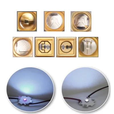 High Optical Power 10~15mW/20~30mW UVC 5-8V 270~280n LED Diodes Beads 3535 Deep UV Disinfection LED Lamp UV LED Beads