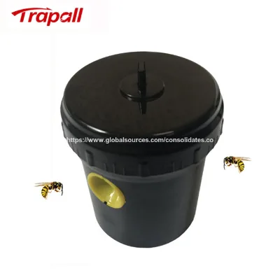 Outdoor Plastic Hanging Hornet Bee Catcher Wasp Bottle Trap