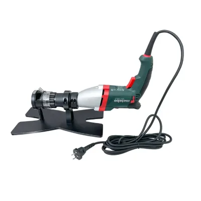 High-Power Stainless Steel Pipe Flattening Machine Handheld Plug-In Design Fast Flat Mouth Gearbox Bearing Flattens Pipes Burrs