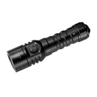 PortableRechargeable LED Flashlight Outdoor Lighting ABS Home Emergency Flashlight