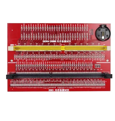 2 in 1 Diagnostic Analyzer Motherboard Memory Slot UDIMM/RDIMM Memory Slot DDR4 DDR3 Test Card for Laptop Notebook LED Tester