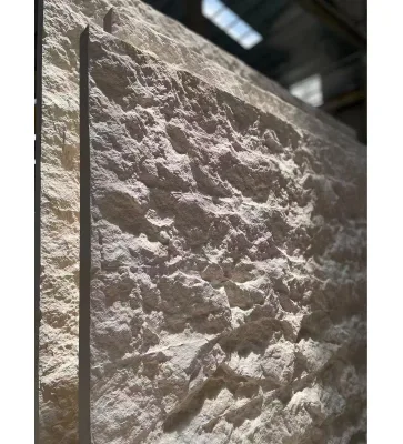 Modern Exterior Limestone Wall Stone Cladding with Honed Finish Antacid Resistance