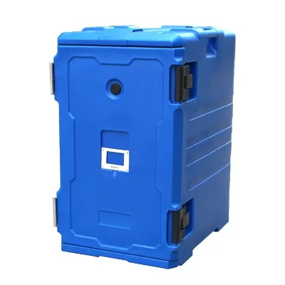 120L Insulated Food Transport Box with Hinged Door NSF Certified for Catering Buffet & Institutional Food Service