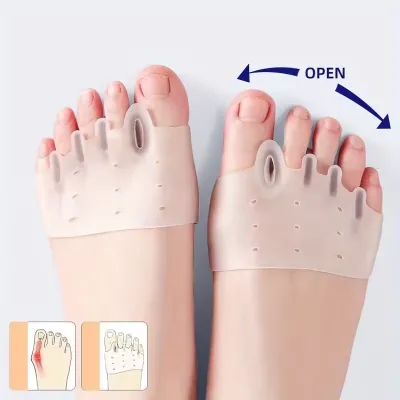 Wholesale Bunion Corrector Silicone Toe Separator Hallux Valgus Relief Orthopedic Foot Care Pain Relief Toe Orthosis OEM ODM