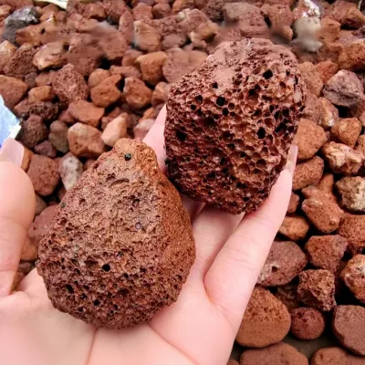 Volcanic Rock Block Natural Honeycomb Porous Biological Odor Removal Filler Deodorization Exterior Outdoor Constructed Wetlands