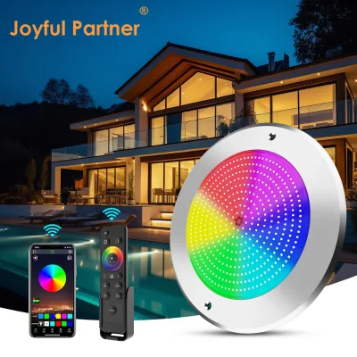 Wholesale Customized Good Quality 280mm Large Dimension Waterproof Outdoor Underwater 12V AC Pool Lights for Inground Pool
