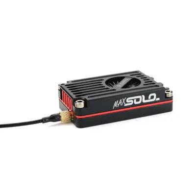 RUSHFPV MAX SOLO Video Transmitter VTX 2.5W High-power CNC Housing Inner  FPV Fixed-wing Long-distance Drones Fpv Rc  Drone Vtx