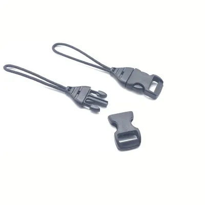 1CM Plastic Quick Side Release Detach Buckles Hot Sale Corded Buckle Garment Accessories Contact Corded Badge Mobile ID