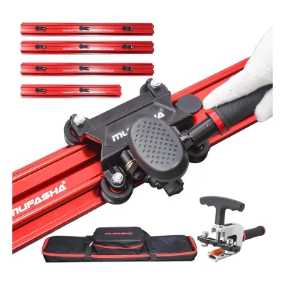 Portable Manual Tile Cutting Tool 3800mm Porcelain Slab Stone Large Format Slate Push Knife High Precision Cutting Machine