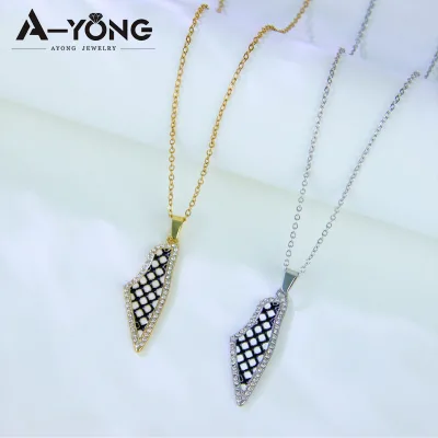 Ayong Custom Designs Gold Silver Color Country Palestine Map Pendant Necklace