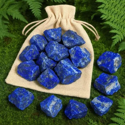 Raw Crystal Wholesale Bulk Natural Healing Stones Blue Lapis Lazuli Rough Block Stones for Decoration