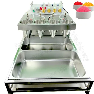 Hot Sale Instant Peach Bursting Boba Pure Popping Boba Juice Ball Taiwan Bubble Tea Machine Wholesale Supply