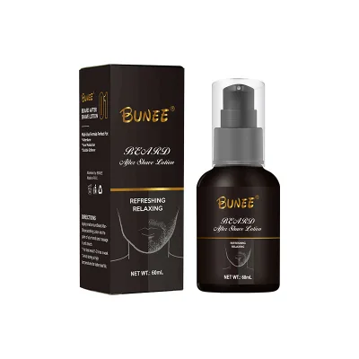 Factory's Latest Organic Men's Beard Care Aftershave Moisturizing Nourishing Soothing Cologne Shave Lotion Personal Care Herbal