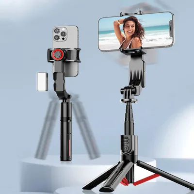Ultra Compact Live Streaming Photo Rotation Tripod for Selfie Travel Mobile Holder Multifunctional Tripod for Phone