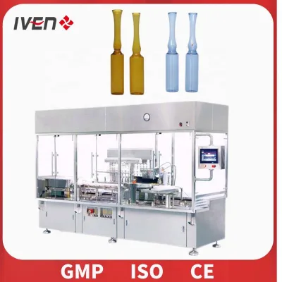 Automatic Glass Ampoule Forming Filling Sealing Machine Amoule Form Fill Seal Pack Assembly Machine