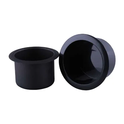 Eco - Friendly Custom OEM Brushed Plastic Black Furniture Sofa Armrest Cup Holder