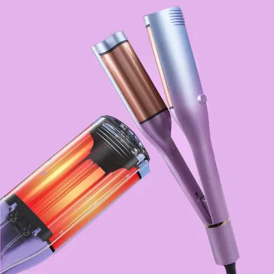 Factory Price 28mm Wavy Anti-scald Negative Ion Hair Waver Mermaid Hair Curler Private Label